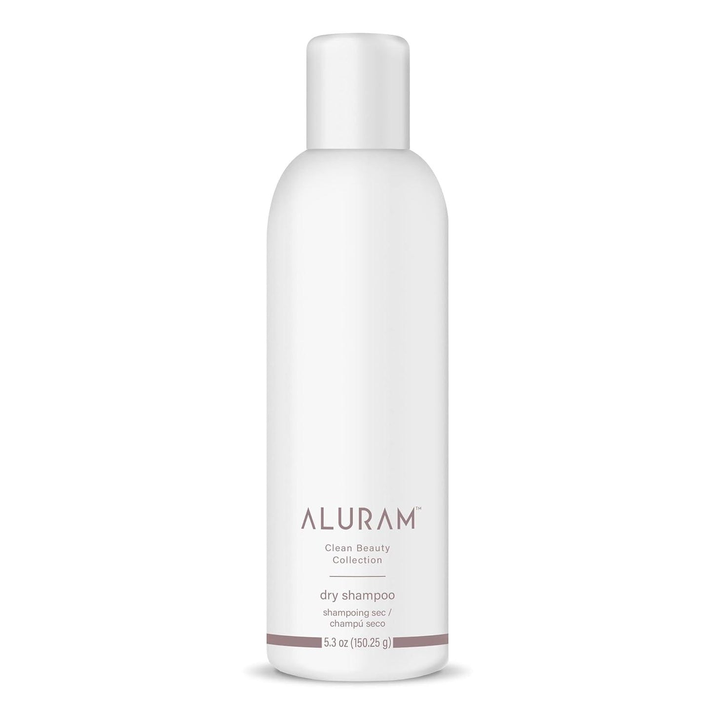 Aluram dry shampoo bottle front oil absorbing formula