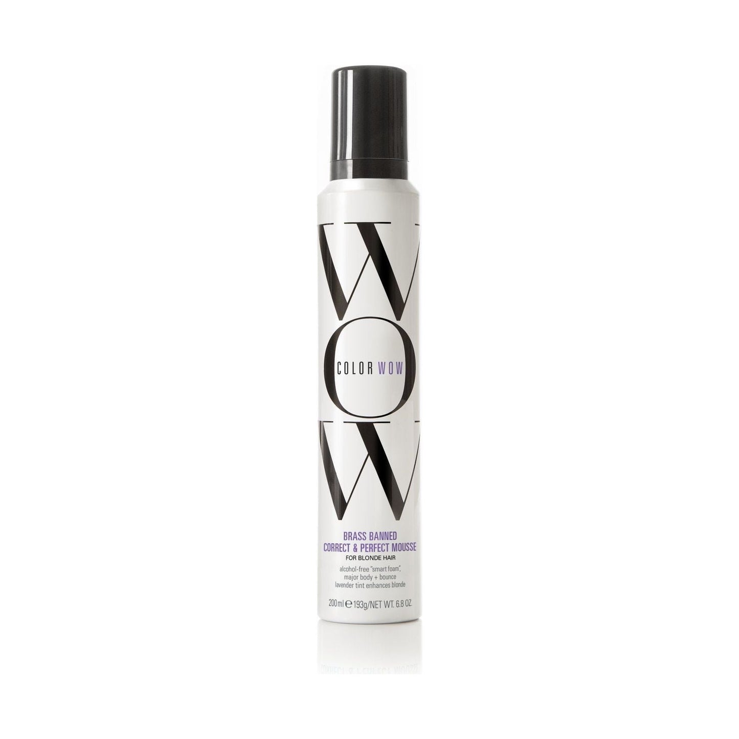 Color Wow Brass Banned mousse for blonde hair