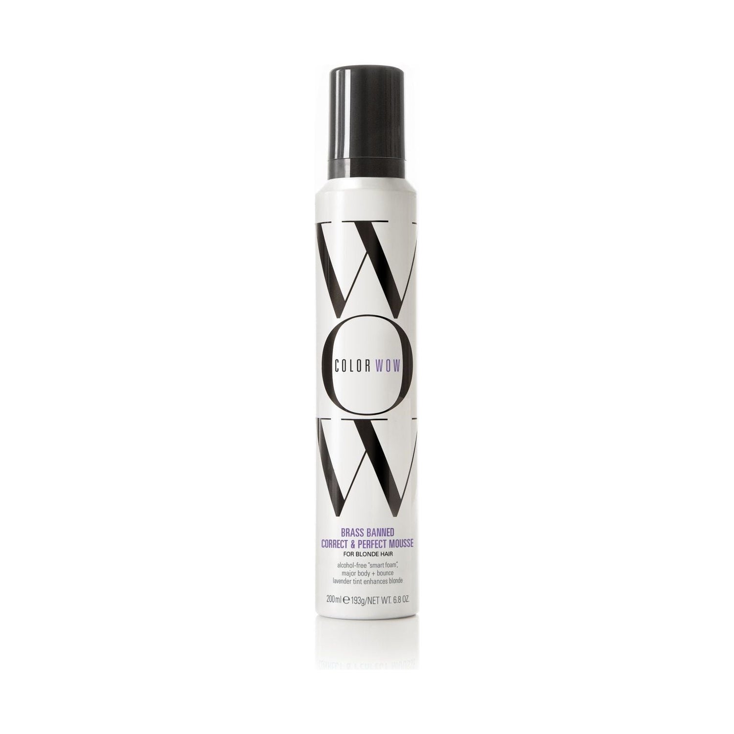 Color Wow Brass Banned Mousse For Blonde Hair, 6.8 Oz | Belleza Salon