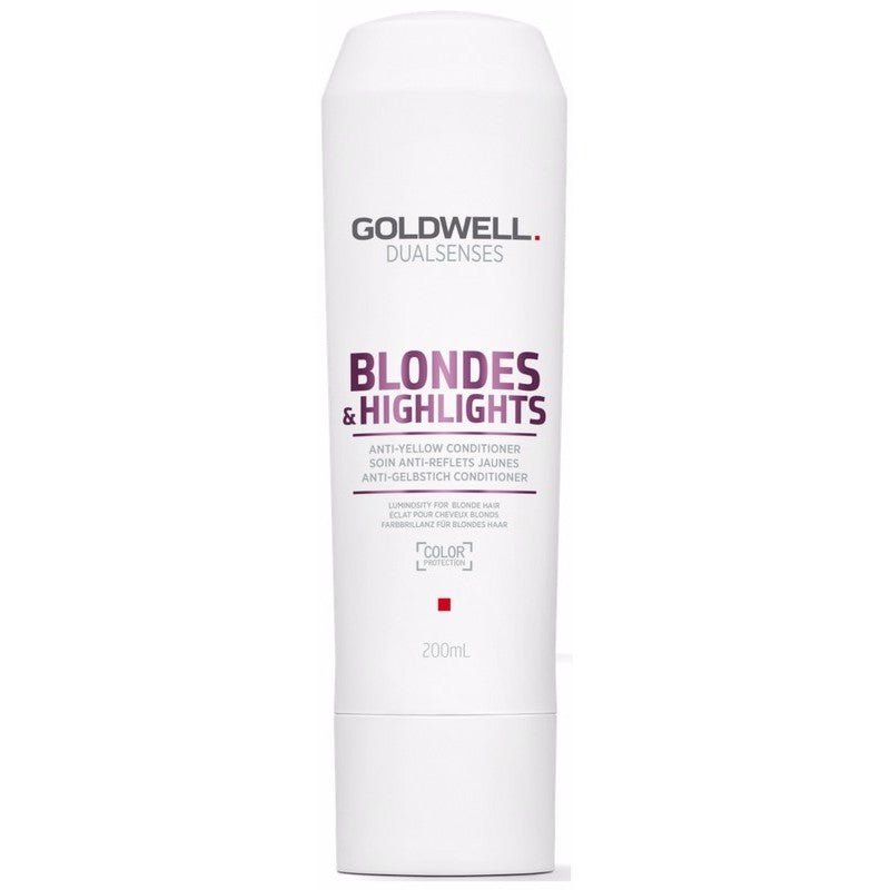 Goldwell DualSenses Blonde & Highlights Anti-Yellow Conditioner | The