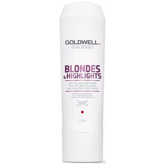 Goldwell DualSenses Blonde & Highlights Anti-Yellow Conditioner | The