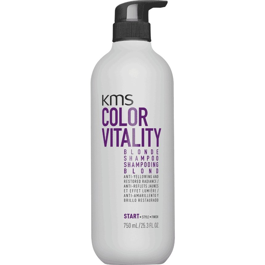 KMS ColorVitality Blonde Shampoo 750ml/25.3oz | Belleza Salon