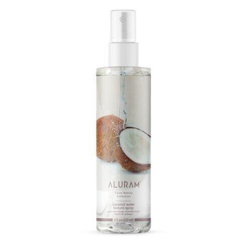 Aluram coconut water texture spray bottle front styling