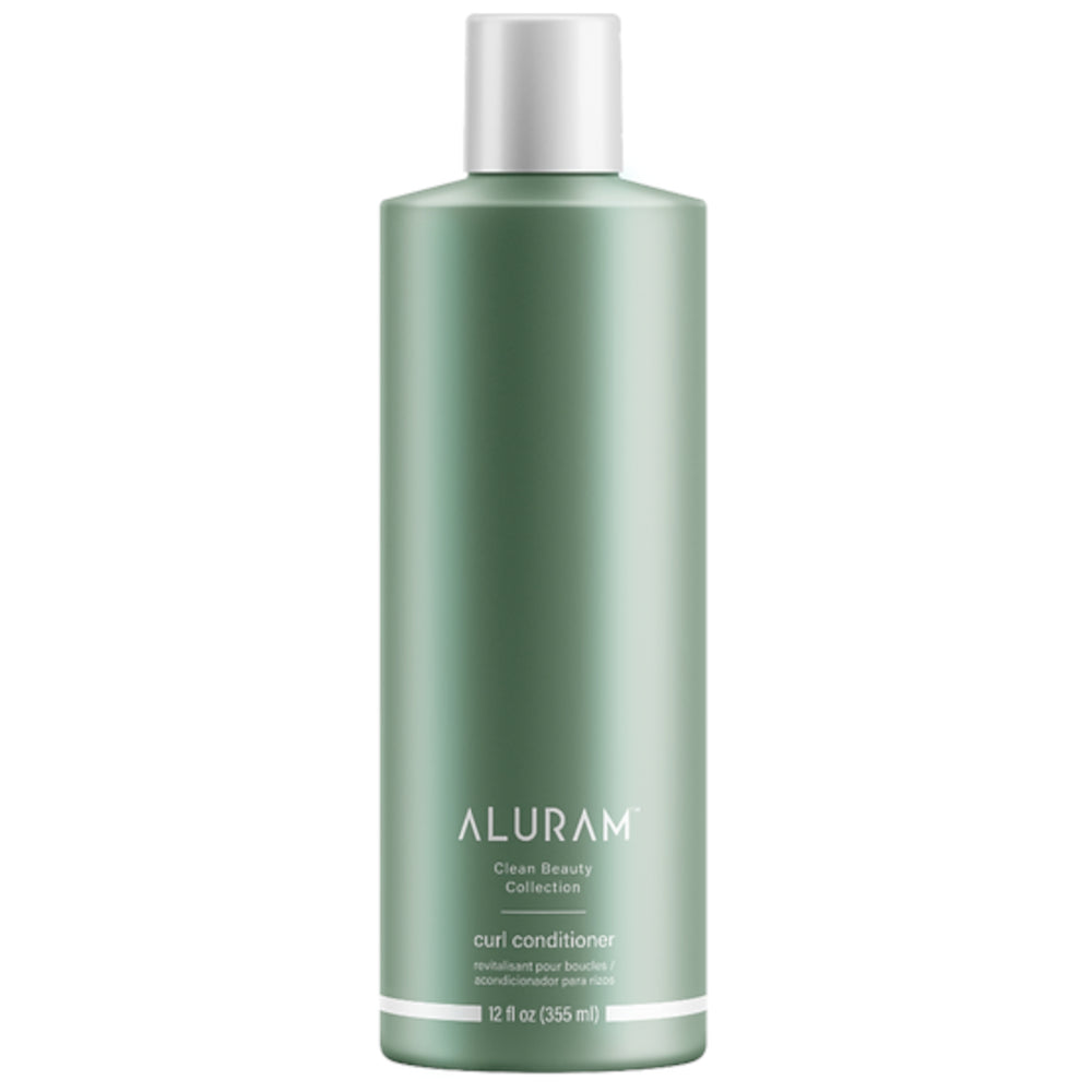 Aluram curl conditioner bottle front lightweight formula