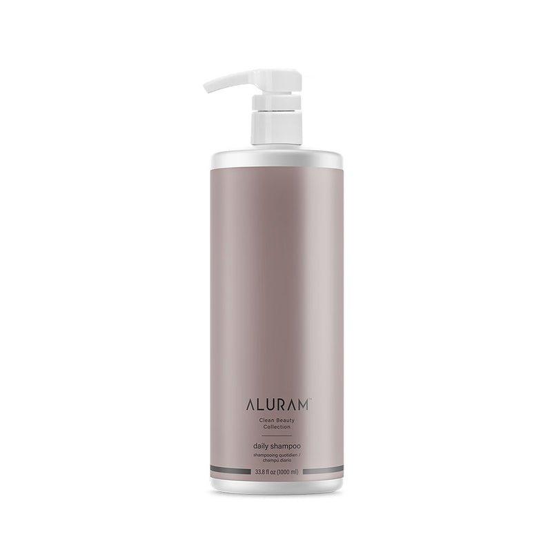 Aluram daily shampoo rich lather texture detail