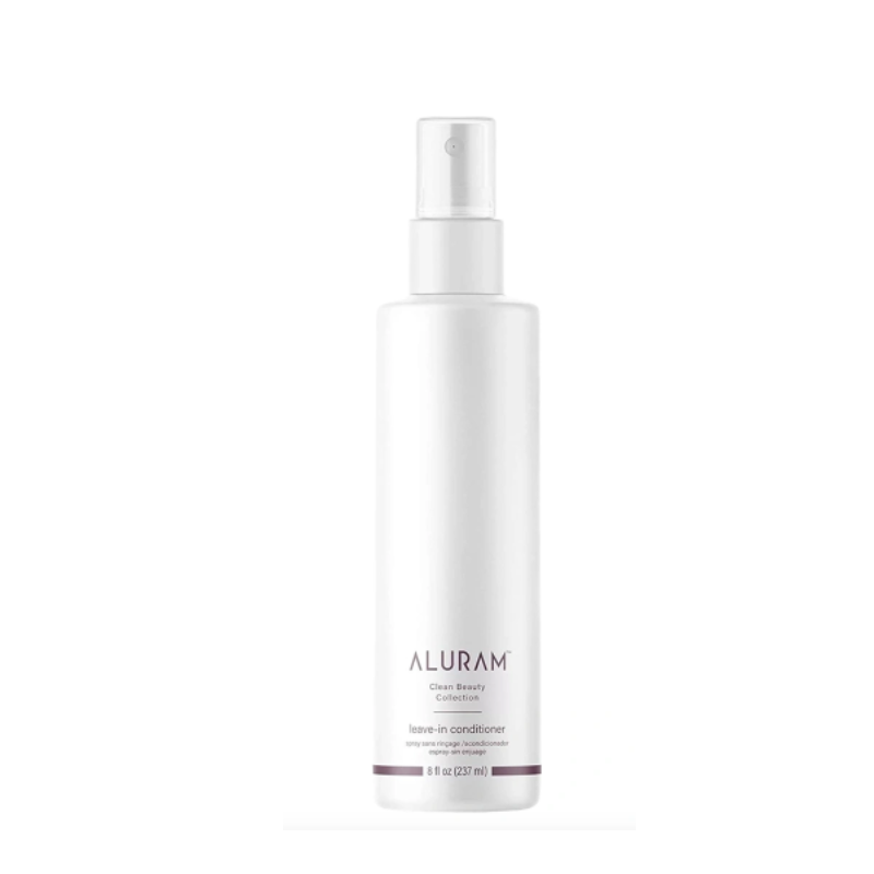 Aluram leave in conditioner smooths frizz adds shine