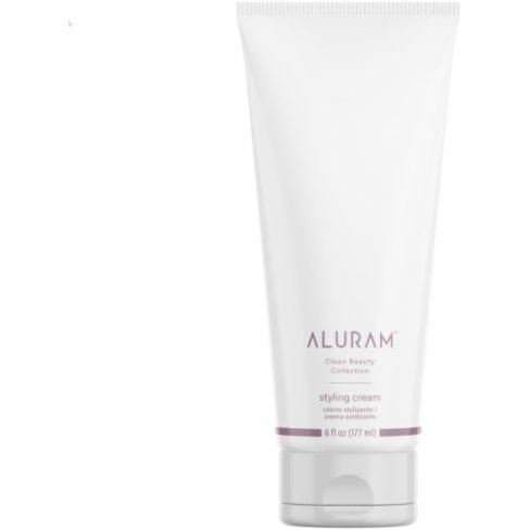 Aluram styling cream bottle front lightweight formula
