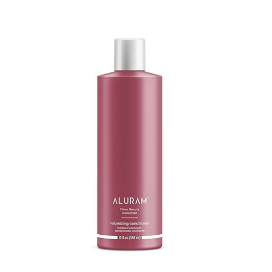 Aluram volumizing conditioner bottle front silicone free formula