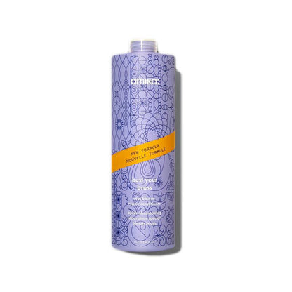 Amika Bust Your Brass blonde repair conditioner bottle