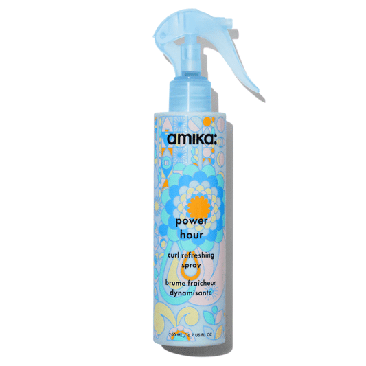 Amika power hour curl refreshing spray bottle