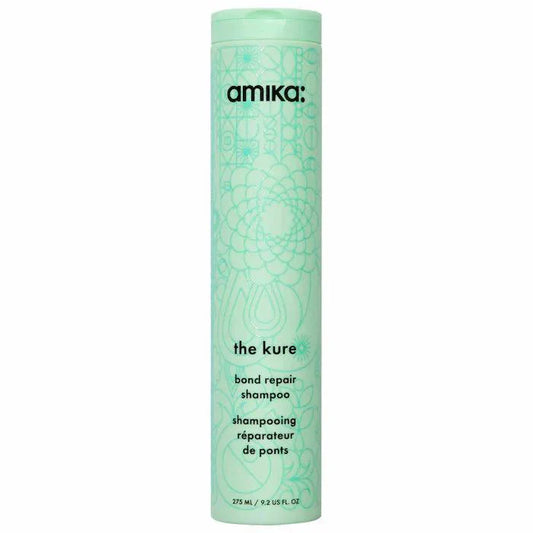Amika The Kure bond repair shampoo front packaging