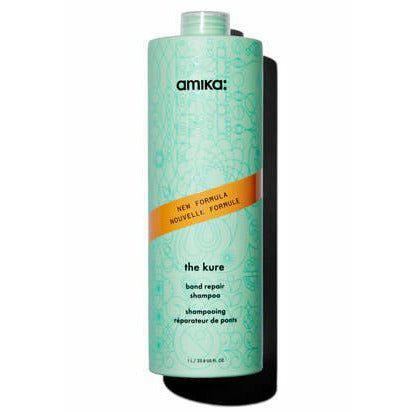 Amika The Kure shampoo bottle for damaged hair