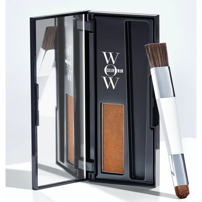 Color Wow Root Cover Up brush applicator close up