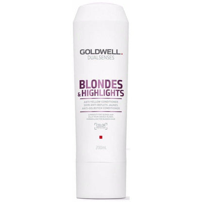 Goldwell DualSenses Blonde anti yellow conditioner bottle