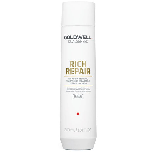 Goldwell DualSenses rich repair restoring shampoo bottle