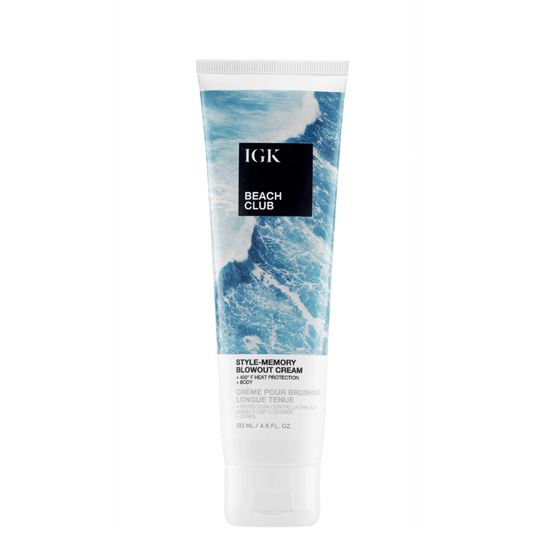 IGK Beach Club style memory blowout cream 4.5oz