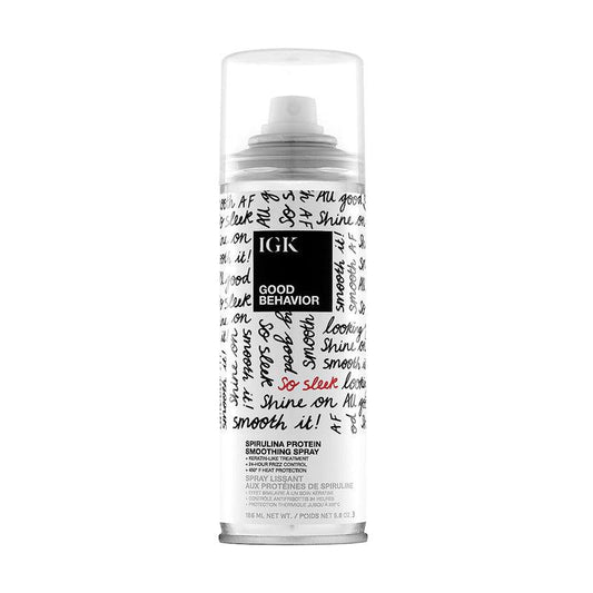 IGK Good Behavior spirulina protein smoothing spray