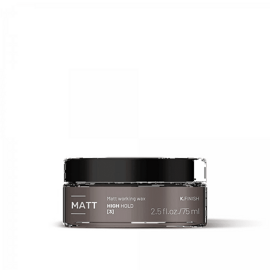 Lakme K Finish Matt Working Wax styling jar packaging