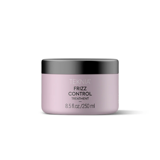 Lakme Teknia Frizz Control Treatment bottle for frizzy hair