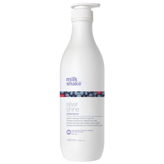 Milk Shake Silver Shine Shampoo 33.8oz/Liter | Belleza Salon